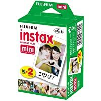 Los mejores  - Fujifilm Instax Mini Brillo - Pack de 40 Películas Fotográficas Instantáneas (40 hojas)- Color Blanco